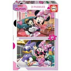 Palapeli Educa Minnie, 20 päivää, 2 kpl hinta ja tiedot | Palapelit | hobbyhall.fi