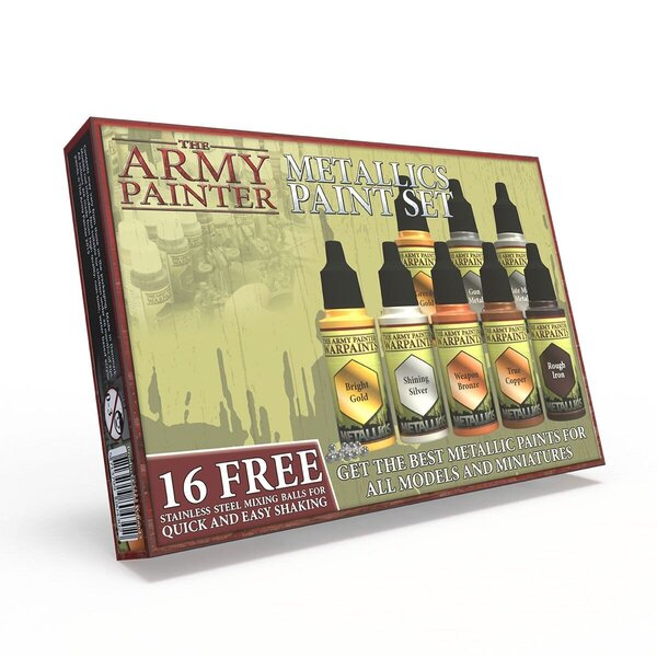 Lautapeli The Army Painter - Warpaints Metallic Colors Paint Set