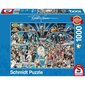 Schmidt Spiele Hollywood palapeli, 1000 kpl, 69,3 x 49,3 cm hinta ja tiedot | Palapelit | hobbyhall.fi