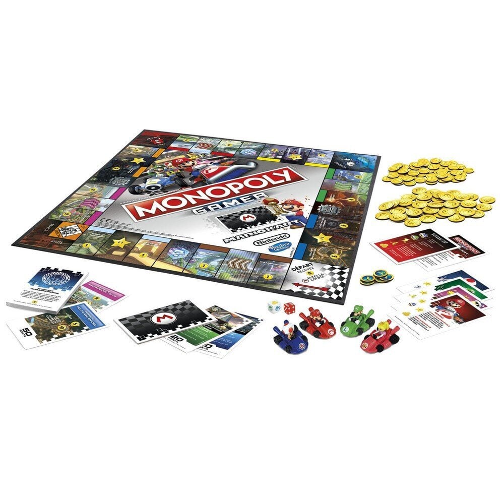 Lautapeli Monopoly Gamer Mario Kart, FR hinta ja tiedot | Lautapelit ja älypelit | hobbyhall.fi