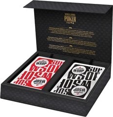 Kaksi pokerikorttipakkaa Copag Wsop Jumbo Index hinta ja tiedot | Korttipelit, pokeri | hobbyhall.fi