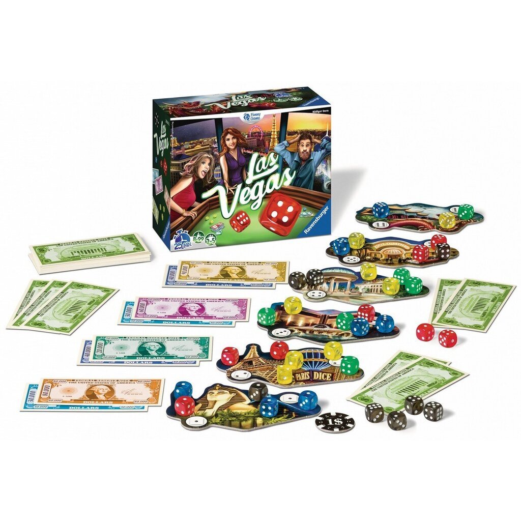 Lautapeli Ravensburger Las Vegas, FR hinta ja tiedot | Lautapelit ja älypelit | hobbyhall.fi