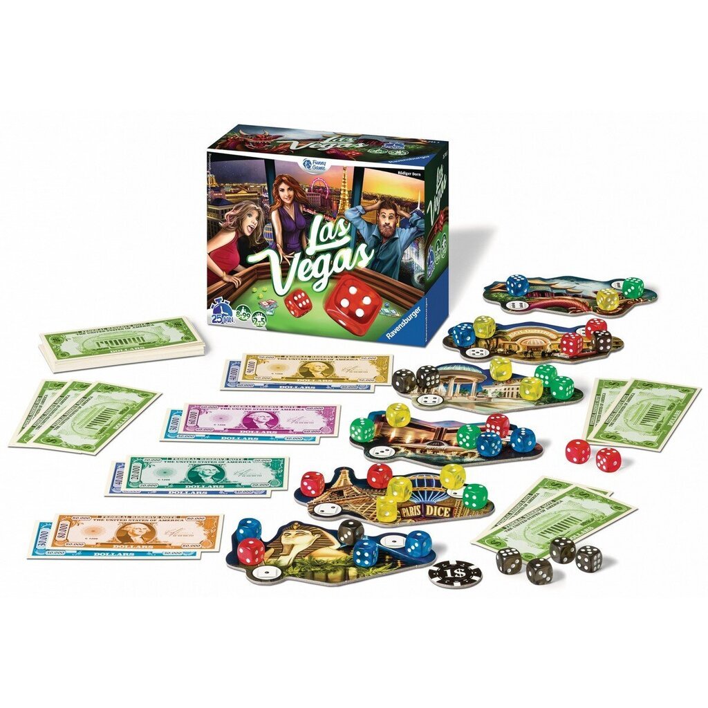 Lautapeli Ravensburger Las Vegas, FR hinta ja tiedot | Lautapelit ja älypelit | hobbyhall.fi