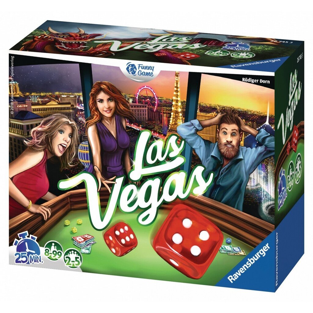 Lautapeli Ravensburger Las Vegas, FR hinta ja tiedot | Lautapelit ja älypelit | hobbyhall.fi