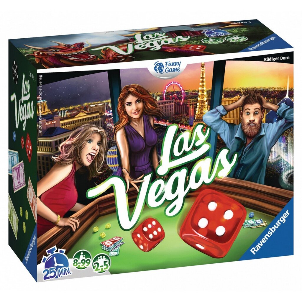 Lautapeli Ravensburger Las Vegas, FR hinta ja tiedot | Lautapelit ja älypelit | hobbyhall.fi