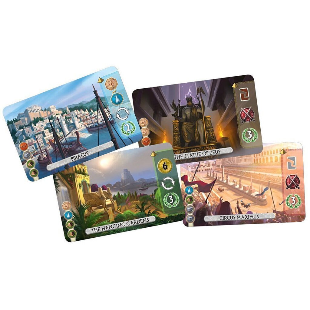 Lautapeli Asmodee 7Wonders Duel, FR hinta ja tiedot | Lautapelit ja älypelit | hobbyhall.fi