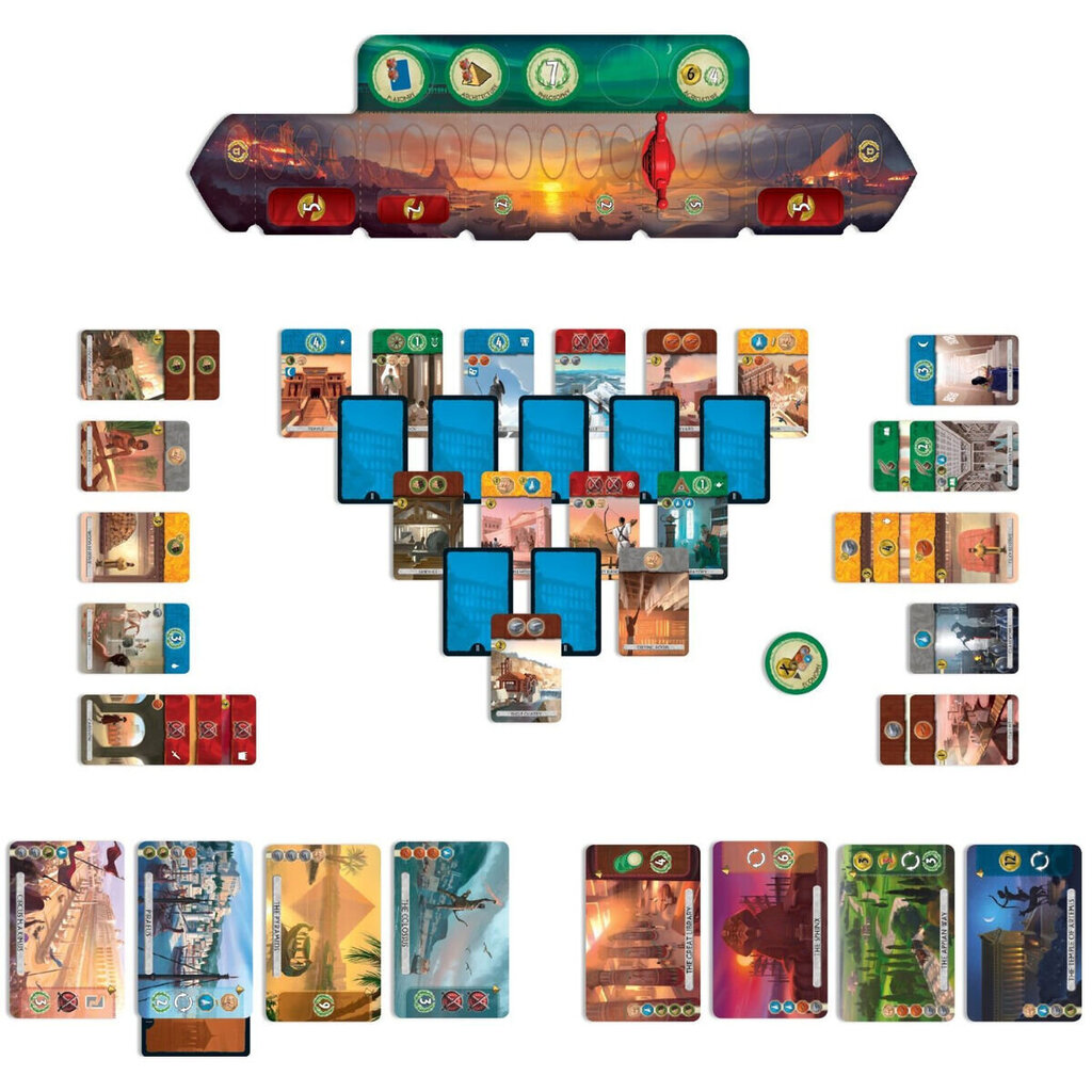 Lautapeli Asmodee 7Wonders Duel, FR hinta ja tiedot | Lautapelit ja älypelit | hobbyhall.fi