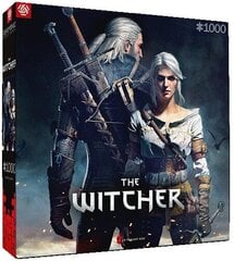 Puzzle The Witcher: Geralt & Ciri, 1000 d. hinta ja tiedot | Palapelit | hobbyhall.fi