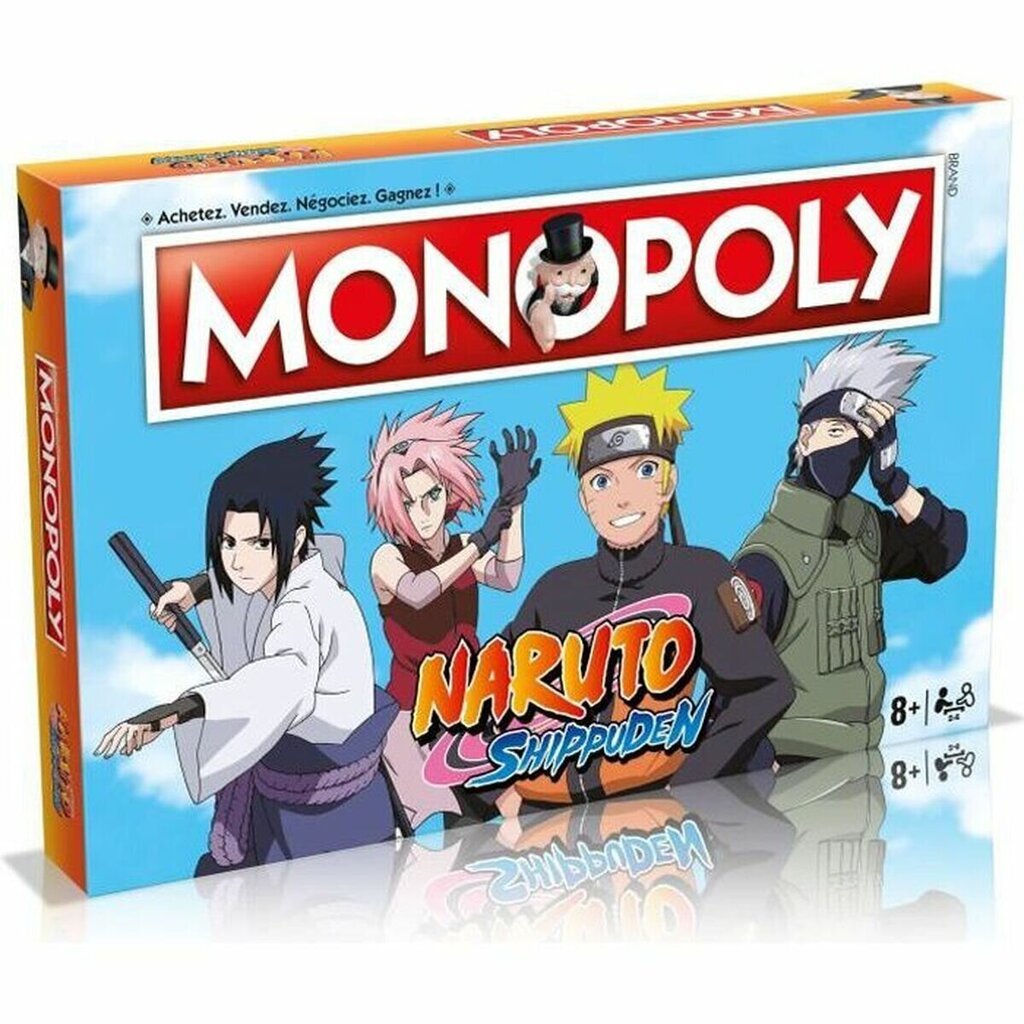 Lautapeli Winning Moves Monopoly Naruto, EN hinta ja tiedot | Lautapelit ja älypelit | hobbyhall.fi