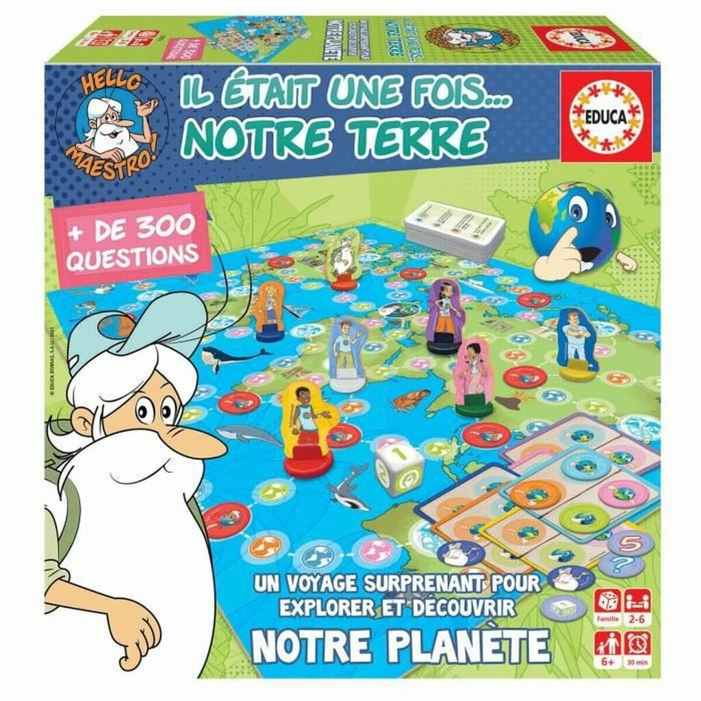 Lautapeli Educa IEUF... Our Earth (FR) hinta ja tiedot | Lautapelit ja älypelit | hobbyhall.fi