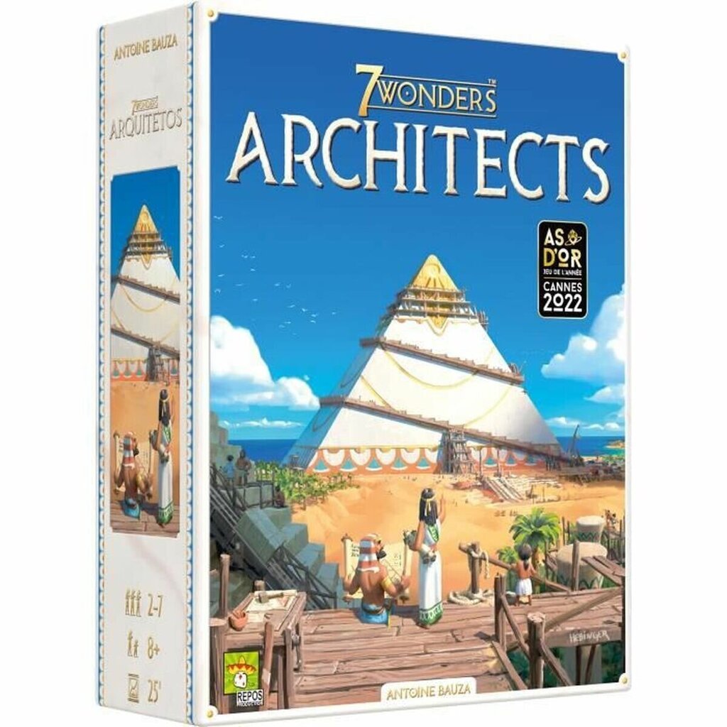 Lautapeli Asmodee 7 Wonders: Architects, FR hinta ja tiedot | Lautapelit ja älypelit | hobbyhall.fi