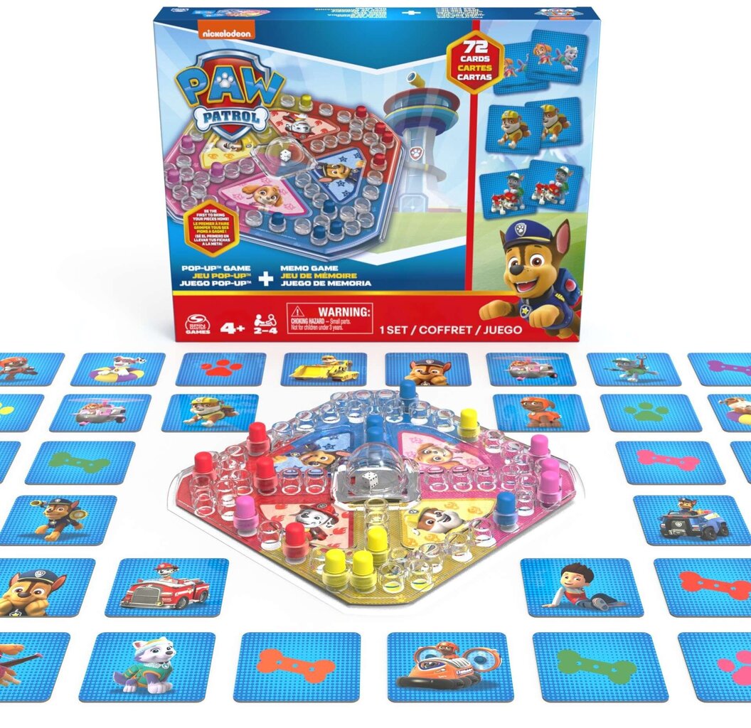 Lautapelisetti Paw Patrol, ENG hinta ja tiedot | Lautapelit ja älypelit | hobbyhall.fi