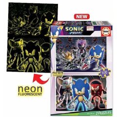 Palapeli Neon Sonic, Educa 100 det. hinta ja tiedot | Palapelit | hobbyhall.fi