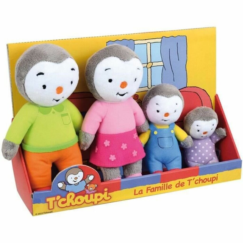 Pehmolelusarja Jemini T´Choupi Family hinta ja tiedot | Pehmolelut | hobbyhall.fi