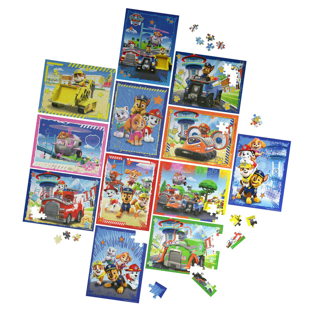 Pulmasarja Paw Patrol 12 palapeliä hinta ja tiedot | Palapelit | hobbyhall.fi