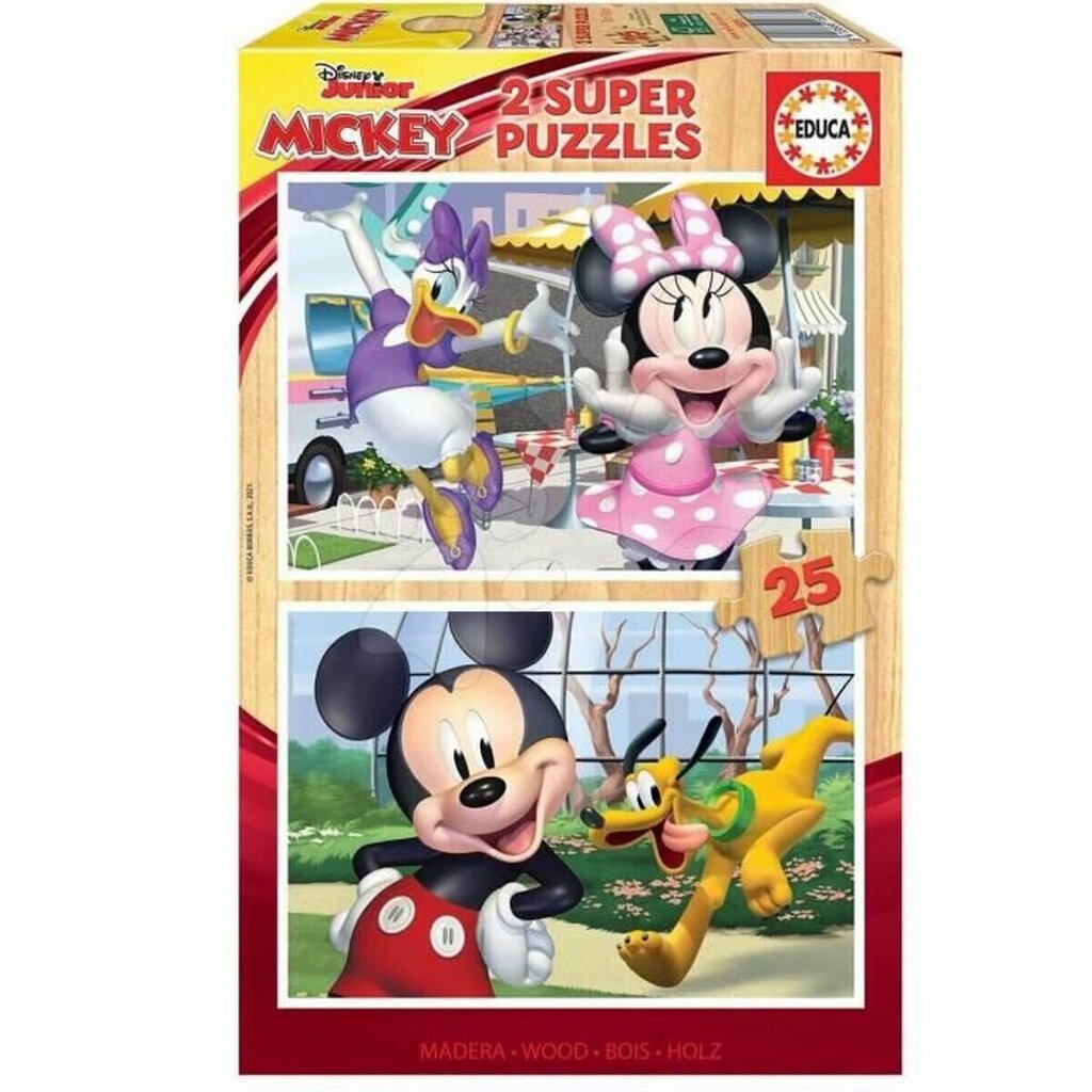 Palapelisetti Educa Mickey & Friends, 50 osaa. hinta ja tiedot | Palapelit | hobbyhall.fi