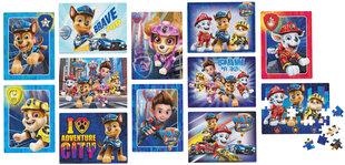 Pulmasarja Paw Patrol 12in1, 12 x 48 d. hinta ja tiedot | Palapelit | hobbyhall.fi