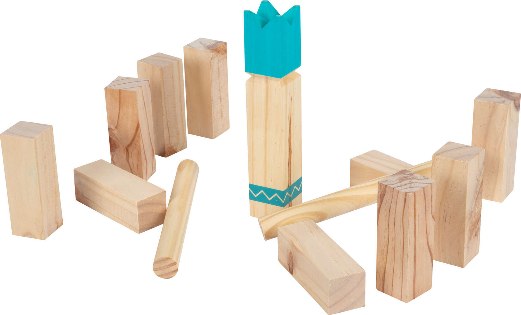 Puinen arcade-peli Small Foot Viking Chess Kubb hinta ja tiedot | Lautapelit ja älypelit | hobbyhall.fi