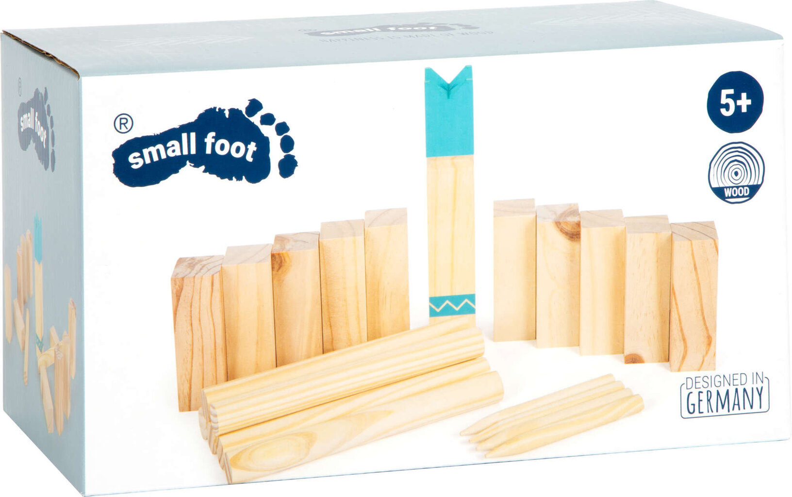 Puinen arcade-peli Small Foot Viking Chess Kubb hinta ja tiedot | Lautapelit ja älypelit | hobbyhall.fi