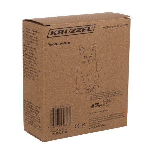 Puinen palapeli Cat Kruzzel 22878, 130 d. hinta ja tiedot | Palapelit | hobbyhall.fi