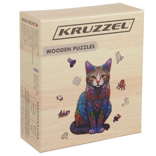 Puinen palapeli Cat Kruzzel 22878, 130 d. hinta ja tiedot | Palapelit | hobbyhall.fi