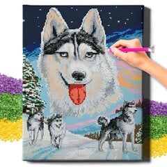 Diamond Mosaic 5D Diamond Painting Oh Art! Koirat, 20x30 cm hinta ja tiedot | Timanttimaalaukset | hobbyhall.fi