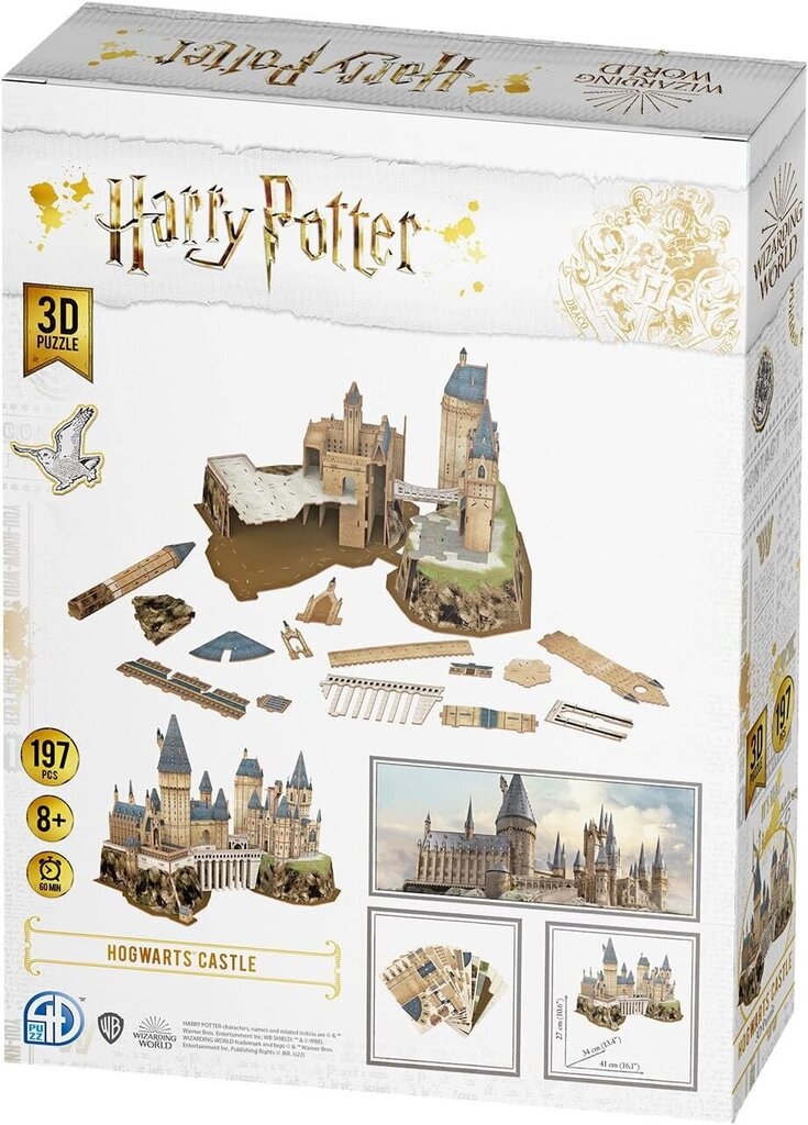 3D-palapeli Revell Harry Potter Tylypahkan linna 00311, 197 hinta ja tiedot | Palapelit | hobbyhall.fi