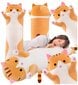 Pehmo Cat Aig, beige, 110 cm hinta ja tiedot | Pehmolelut | hobbyhall.fi