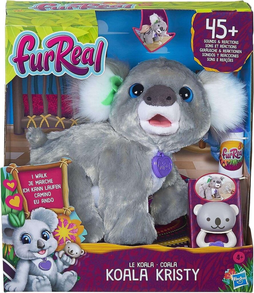 Interaktiivinen pehmo Hasbro FurReal Friends Interactive Koala Kristy hinta ja tiedot | Pehmolelut | hobbyhall.fi