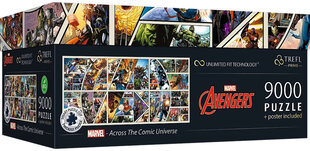 Puzzle Trefl UFT Avengers Marvel Across the Comic Universe, 9000 d. hinta ja tiedot | Palapelit | hobbyhall.fi