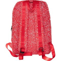 Hama HaHaHa Feel Notebook -reppu, jopa 40 cm (15,6"), punainen hinta ja tiedot | Koulureput ja -laukut | hobbyhall.fi