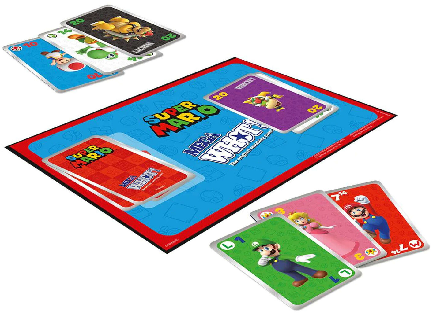 Korttipeli Super Mario Mega Who Winning Moves hinta ja tiedot | Lautapelit ja älypelit | hobbyhall.fi