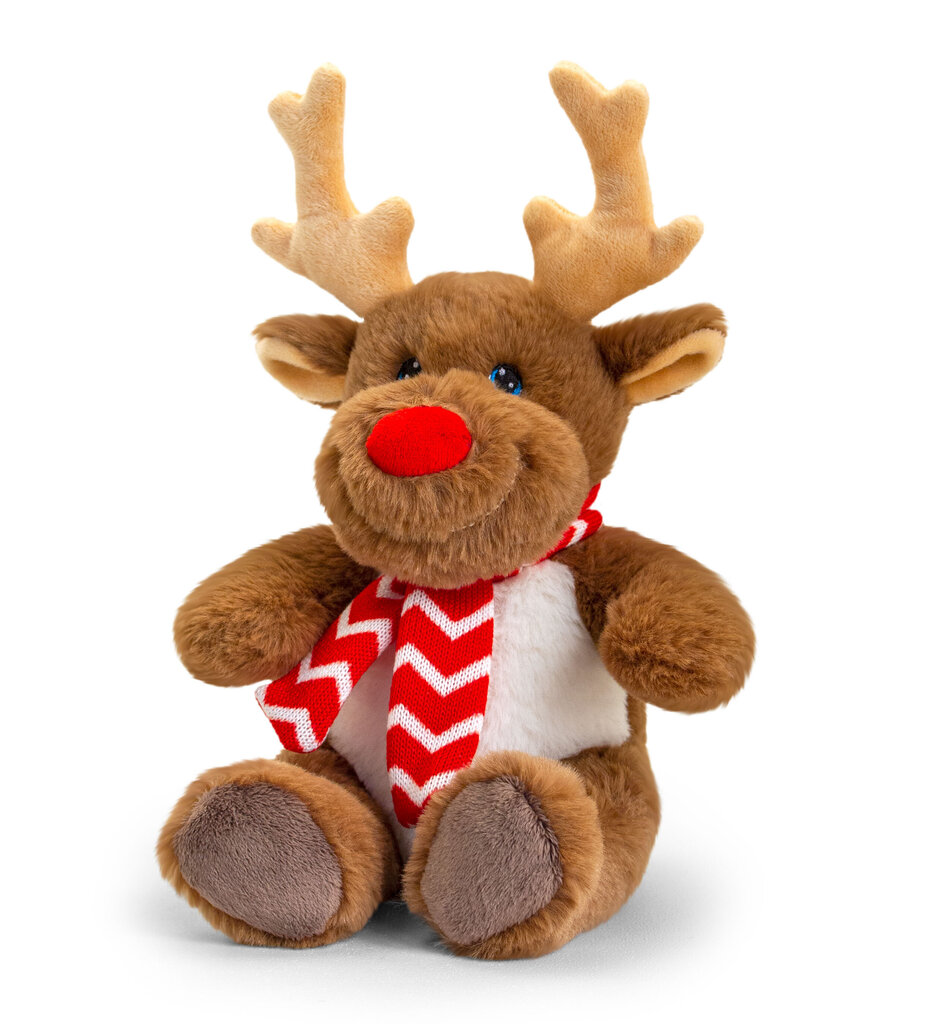 Pehmeä lelu Keel Toys Keeleco Deer huivilla, 20 cm hinta ja tiedot | Pehmolelut | hobbyhall.fi