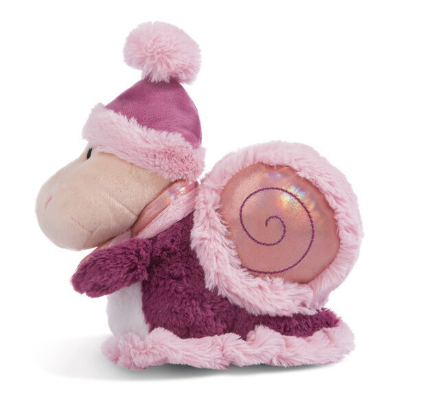 Pehmeä lelu Snail Soa Nici, vaaleanpunainen, 22 cm hinta ja tiedot | Pehmolelut | hobbyhall.fi