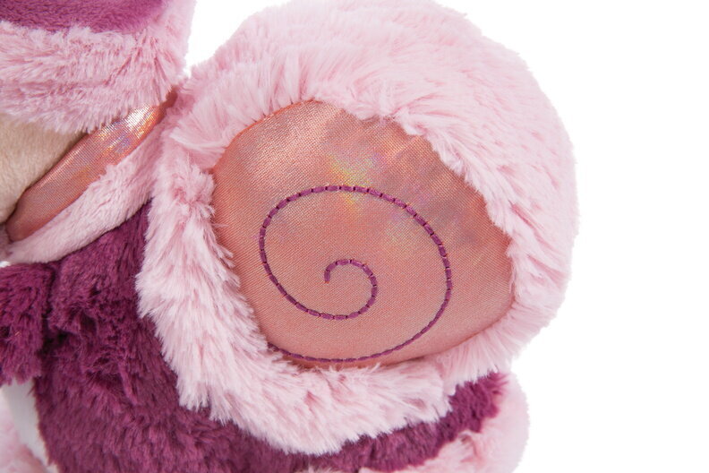 Pehmeä lelu Snail Soa Nici, vaaleanpunainen, 22 cm hinta ja tiedot | Pehmolelut | hobbyhall.fi