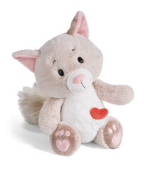 Pehmolelu Love cat Nici, valkoinen, 35 cm hinta ja tiedot | Nici Lapset | hobbyhall.fi