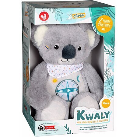 Interaktiivinen pehmo Kwaly my tarinankertoja Koala Gipsy, 34 cm. hinta ja tiedot | Pehmolelut | hobbyhall.fi