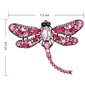 Rintakoru zirkonipinnoilla retrohyönteisten DRAGONFLY boho hinta ja tiedot | Korvakorut | hobbyhall.fi