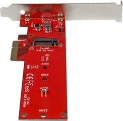 Kontroler StarTech 1x M.2, PCIe (PEX4M2E1) hinta ja tiedot | StarTech Tietokoneen komponentit | hobbyhall.fi