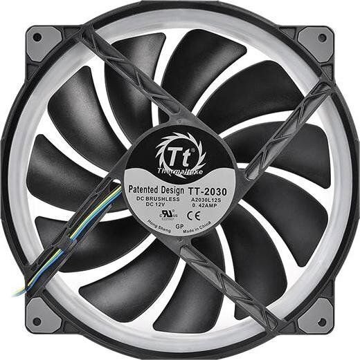 Thermaltake Riing Plus 20 RGB Case Fan TT Premium Edition (CL-F069-PL20SW-A) hinta ja tiedot | Koteloiden lisätarvikkeet | hobbyhall.fi