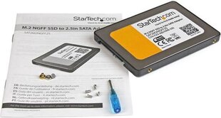 StarTech M.2 SSD to 2.5" SATA III Adapter - M.2 Solid State Drive Converter with Protective Housing (SAT2M2NGFF25) hinta ja tiedot | StarTech Tietokoneen komponentit | hobbyhall.fi