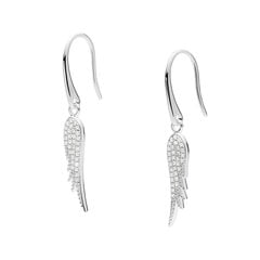 Fossil Wings hopeiset korvakorut 891184252 hinta ja tiedot | Korvakorut | hobbyhall.fi