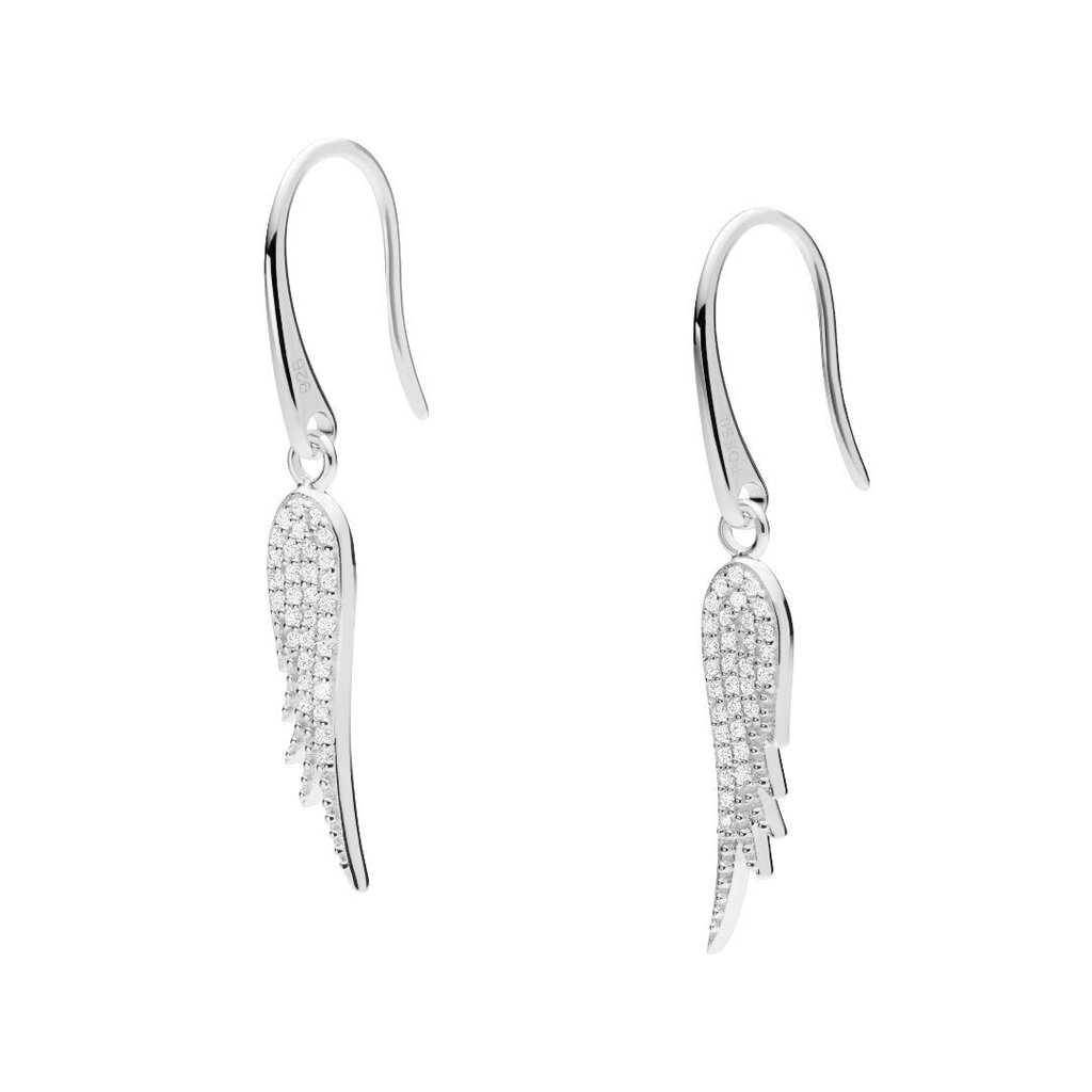 Fossil Wings hopeiset korvakorut 891184252 hinta ja tiedot | Korvakorut | hobbyhall.fi