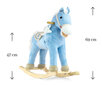 Keinuhevonen Milly Mally, sininen hinta ja tiedot | Vauvan lelut | hobbyhall.fi