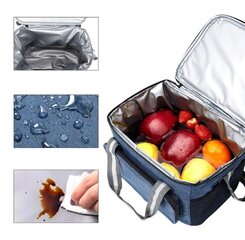 LUNCH BOX lämpöinen, iso olkalaukku hinta ja tiedot | Termosastiat ja lämpöpussit | hobbyhall.fi