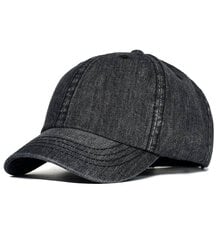 Vintage denim lyhyt trucker baseball-lippis hinta ja tiedot | Miesten hatut, huivit ja käsineet | hobbyhall.fi