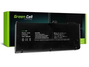 Green Cell Ā® Laptop Battery A1321 for Apple MacBook Pro 15 A1286 2009-2010 hinta ja tiedot | Kannettavien tietokoneiden akut | hobbyhall.fi