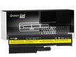 Green Cell PRO Laptop Battery for IBM Lenovo ThinkPad T60 T61 R60 R61 hinta ja tiedot | Kannettavien tietokoneiden akut | hobbyhall.fi