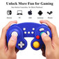 Bluetooth Gamecube Switch Pro -ohjain Nintendo Switchille, Wake Up, Motion, ,Värinä, Sininen hinta ja tiedot | Ohjain- ja laajennuskortit | hobbyhall.fi