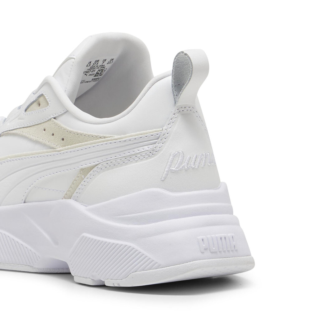 Puma Naisten Kengät Cassia Lux White 397837 01 397837 01/7.5 hinta ja tiedot | Miesten urheilu- ja vapaa-ajan kengät | hobbyhall.fi